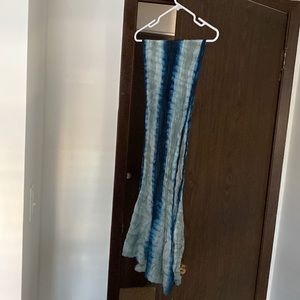 Eileen Fisher Shibori Silk Scarf Made in Japan